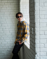 ACANTHUS × muta MARINE Hooded Flannel Shirts [全2色]