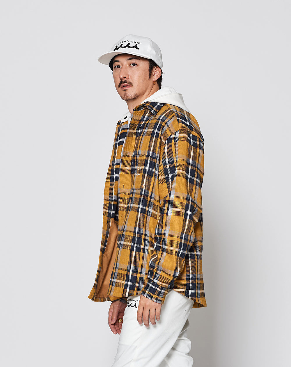 ACANTHUS × muta MARINE Hooded Flannel Shirts [全2色] – muta Online