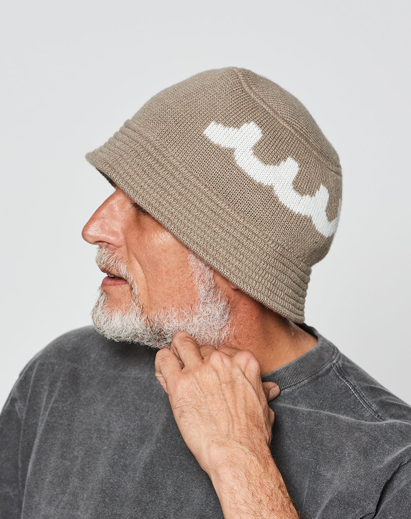 ACANTHUS × muta MARINE Logo Knit Bucket Hat [全4色]