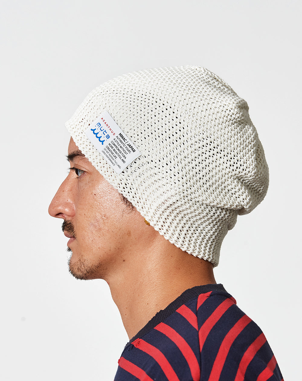 【ACANTHUS × muta MARINE】Mesh Trimming Pocket Tee ACANTHUS × muta MARINE Mesh Trimming Pocket Tee [全3色