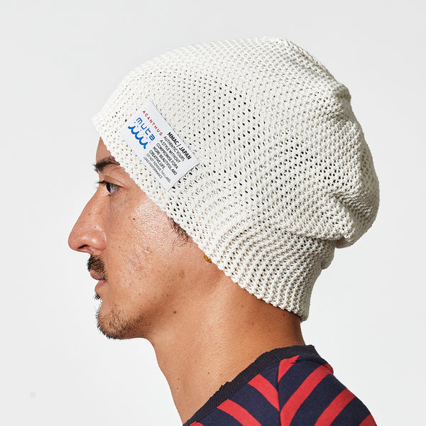 ACANTHUS × muta MARINE Mesh Back Pool Knit Cap [全3色] – muta