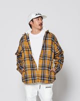 ACANTHUS × muta MARINE Hooded Flannel Shirts [全2色]