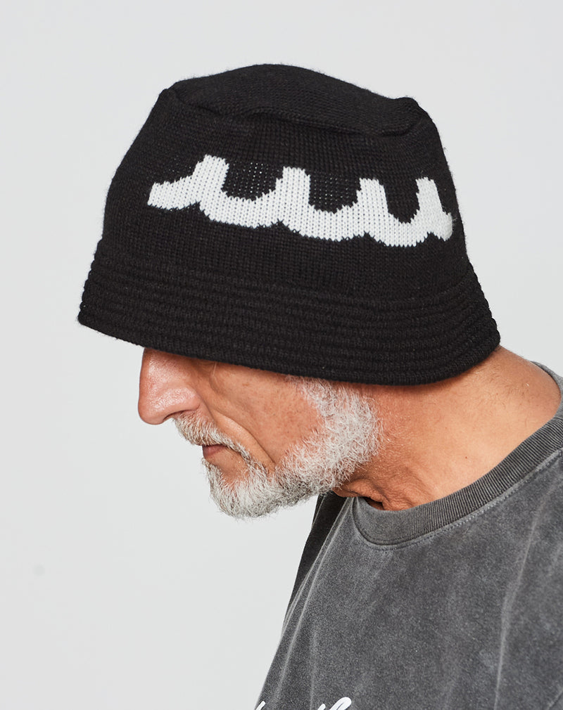 ACANTHUS × muta MARINE Logo Knit Bucket Hat [全4色]