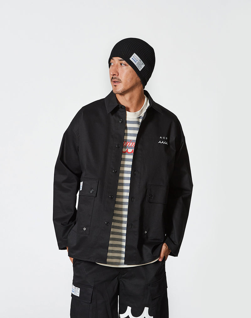 ACANTHUS × muta MARINE Military Shirt Jacket [全2色]