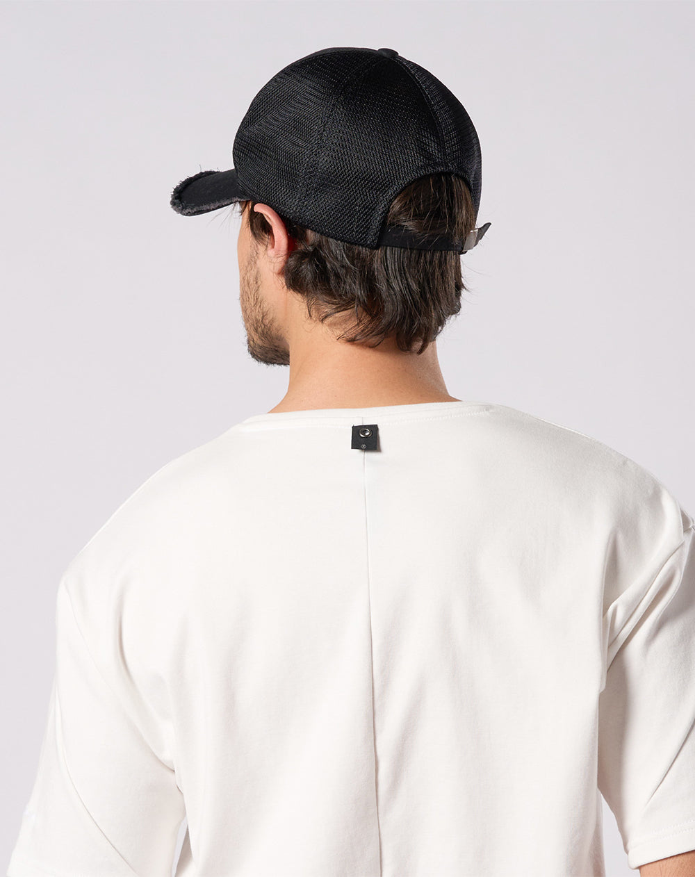 wjk × muta wave cut-off mesh cap [全2色] – muta Online Store