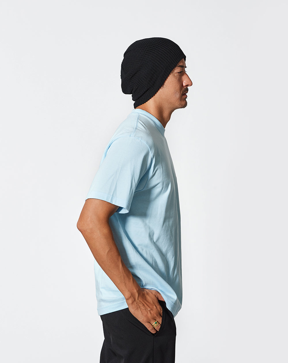 ACANTHUS × muta MARINE Mesh Trimming Pocket Tee [全3色] – muta