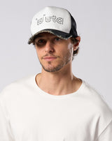 ［WEB限定］wjk × muta "w"uta cut-off mesh cap [全2色]