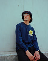 ［店舗限定：muta TOKYO JAPAN］Rconte × muta MARINE ロングスリーブ Tシャツ [全2色]