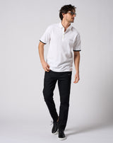 wjk × muta cut-off polo S/S [全2色]