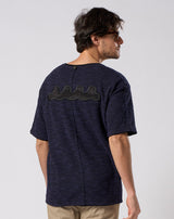 wjk × muta knit jacquard relax S/S [全2色]