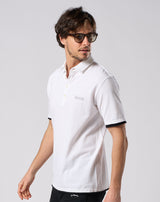 wjk × muta cut-off polo S/S [全2色]