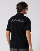wjk × muta cut-off polo S/S [全2色]
