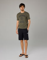 カレッジロゴ ストレッチTシャツ(YELLOWTAIL) [全2色]