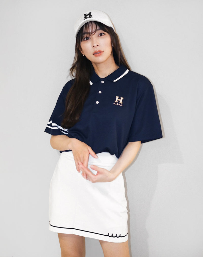EVENT /WEB限定］せとはる × muta MARINE GOLF ポロシャツ [全2色