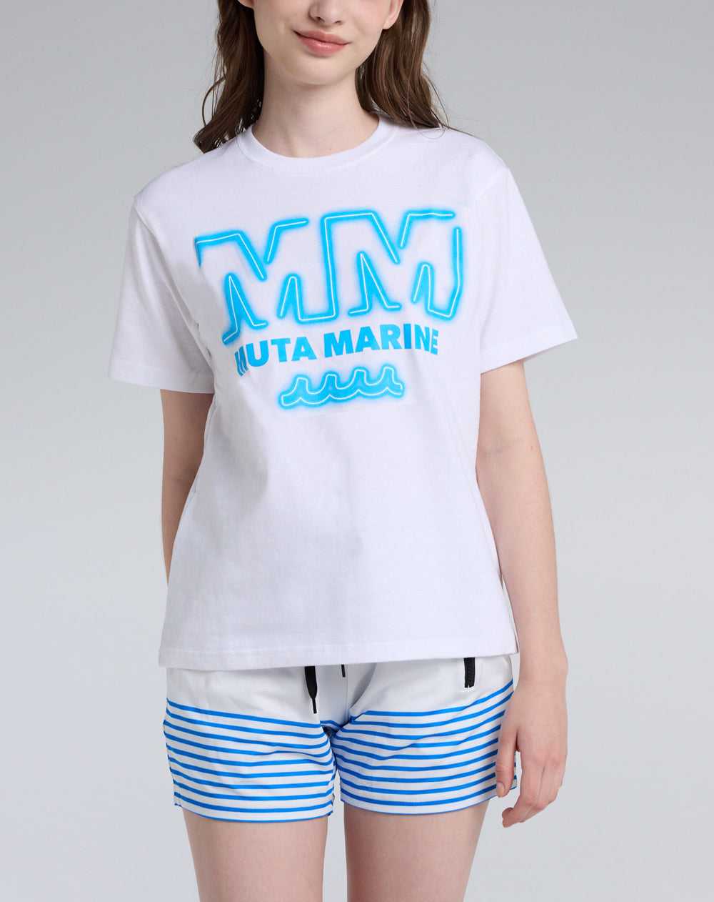 MUTA MARINE 水色 ショートスリーブシャツ MM NEON Tシャツ [全3色] – muta Online Store