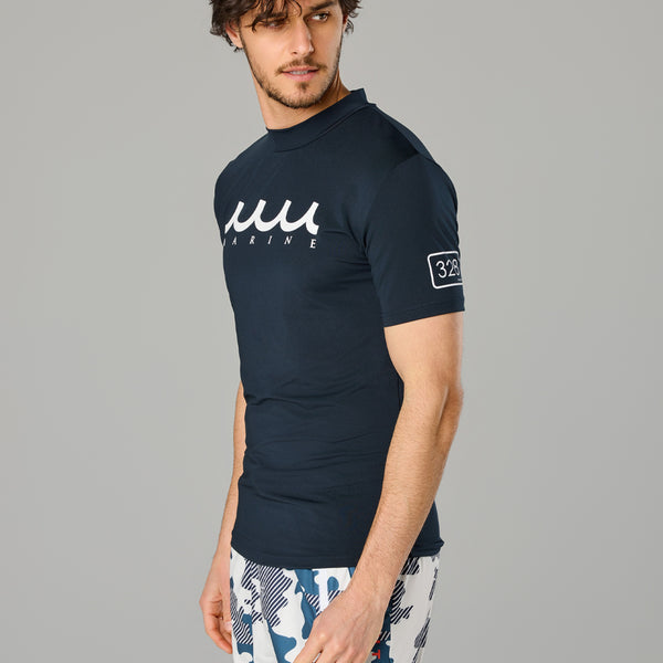 ムータマリン★ツートーンカラー★薄手ストレッチ★シャツ【メンズ サイズ5（M）】 モックネックシャツ [全5色] – muta Online Store