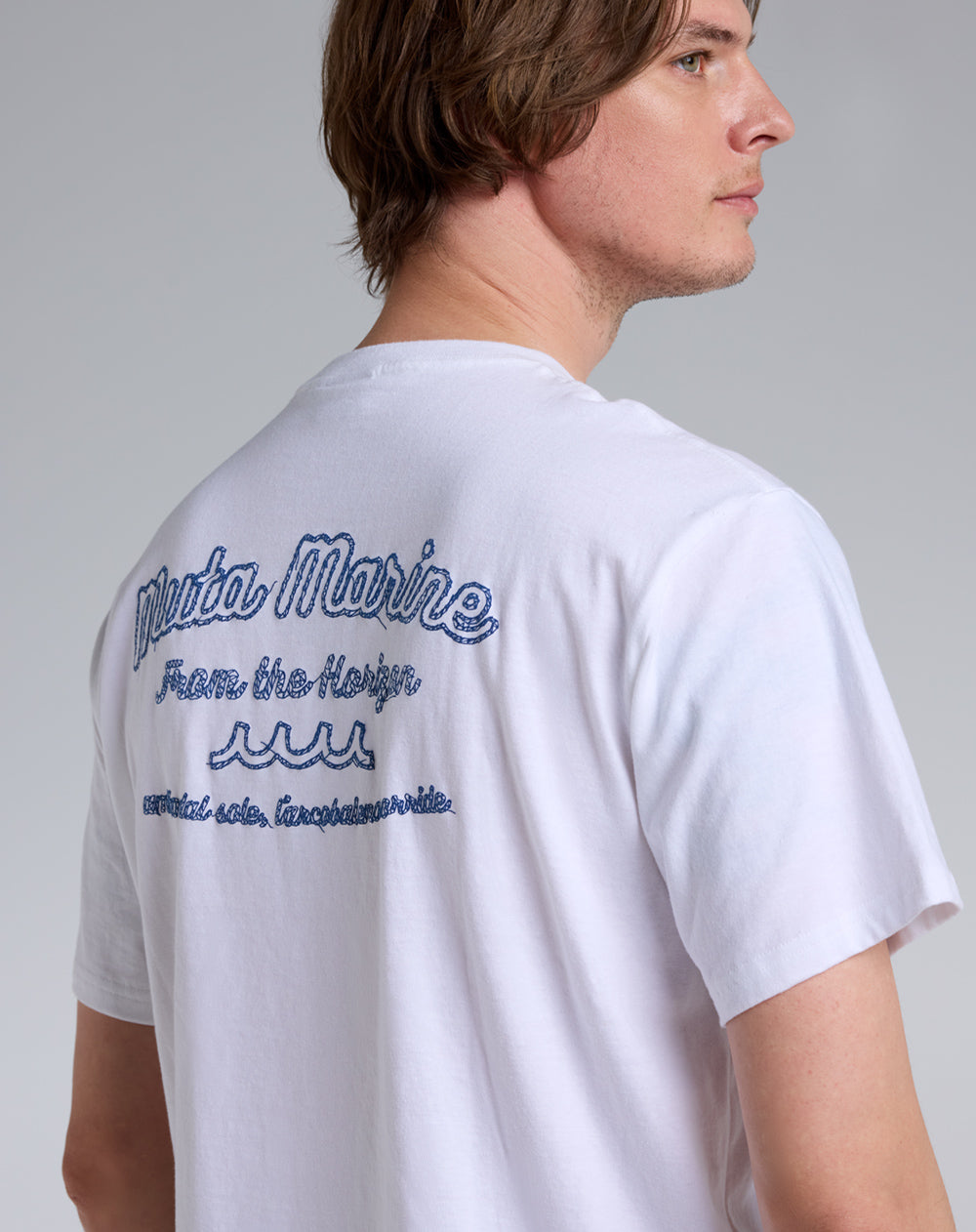 定価4.2万 タグ付き 45R 歳時記ウール縮絨かさねTシャツ 異素材レイヤード OVERLOCK STITCH Tシャツ [全3色] – muta Online Store