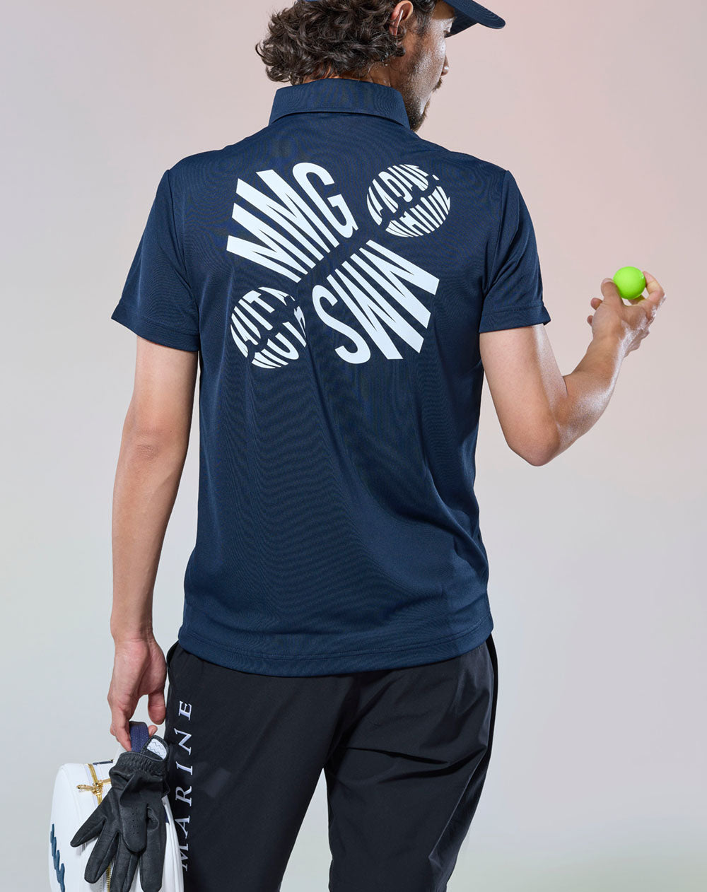 レノマパリス　バックロゴポロシャツ　今季完売品 シンメトリーロゴ ポロシャツ [全3色] – muta Online Store