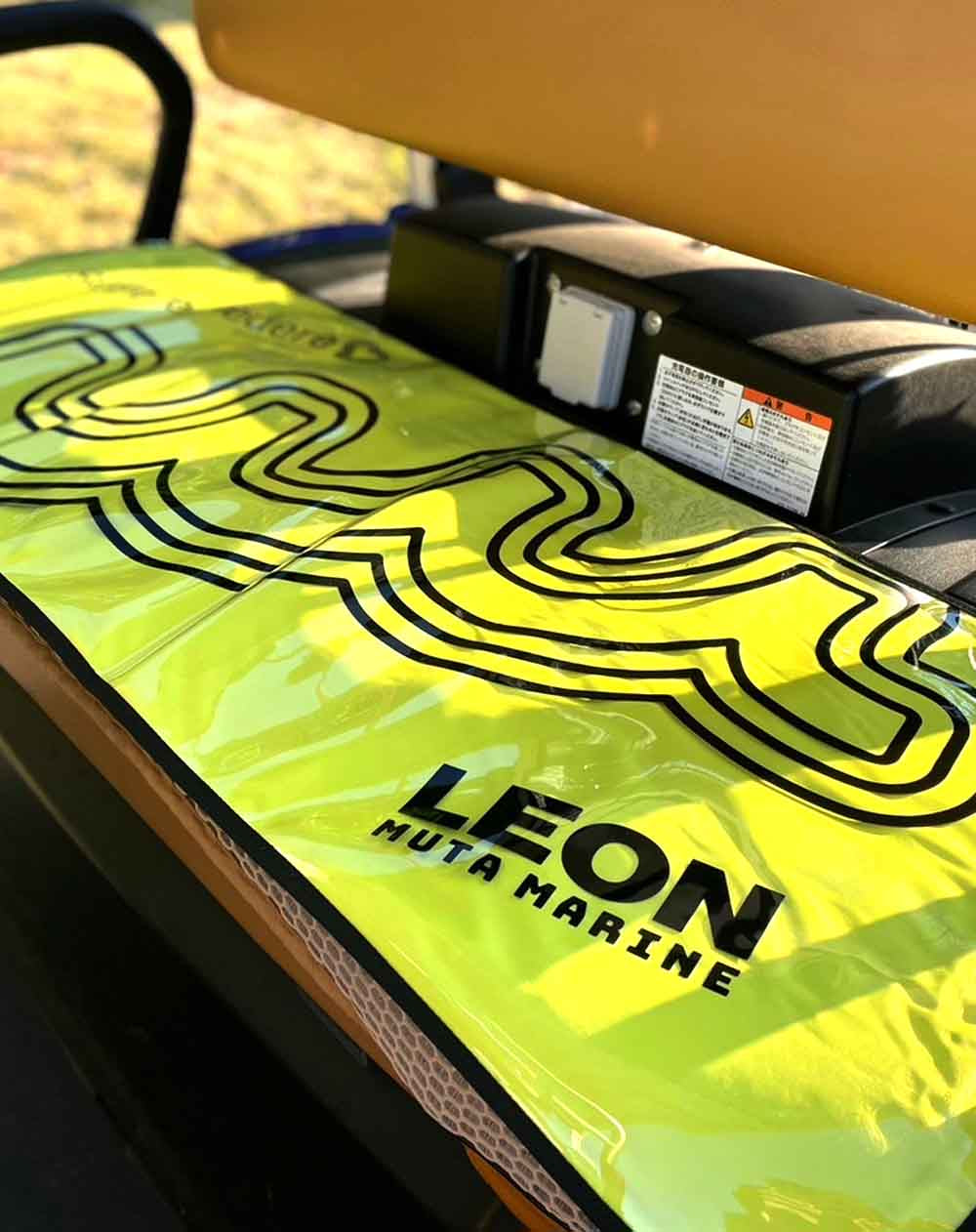 [WEB限定] LEON × muta MARINE ゴルフカート シートカバー muta Online Store