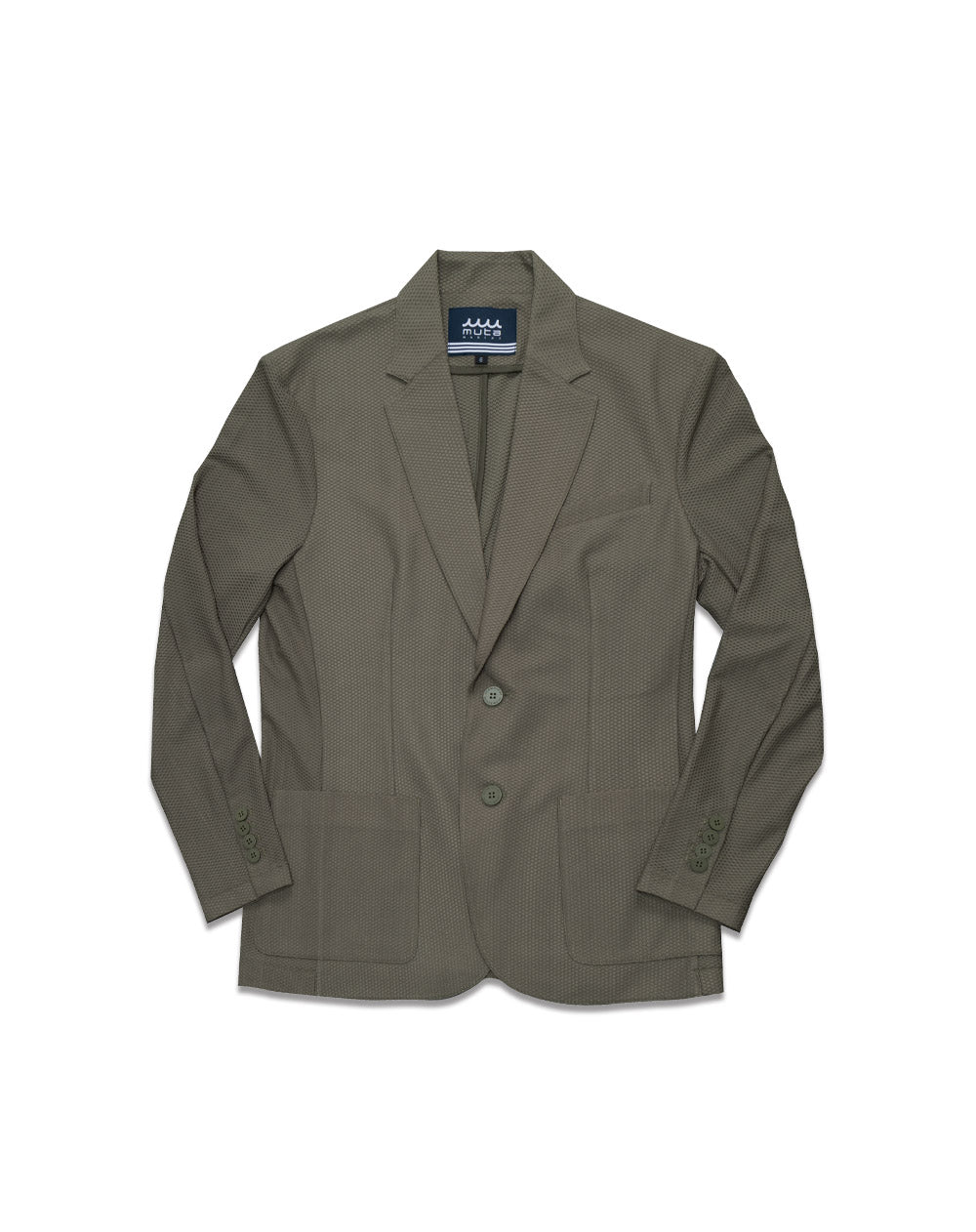 ムータ　ストレッチメッシュジャケット　 ネイビー　Ｌサイズ ストレッチメッシュ ダブルジャケット [全3色] – muta Online Store