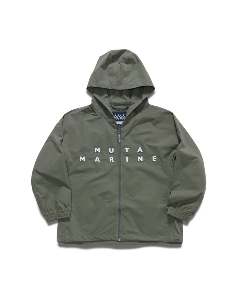 MUTA MARINE グレー ジップアップパーカー 撥水ストレッチ ジップアップパーカー [全3色](KIDS) – muta Online Store