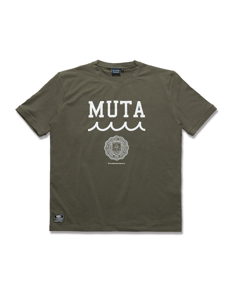 カレッジロゴ ストレッチTシャツ [全5色] – muta Online Store