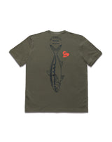 カレッジロゴ ストレッチTシャツ(YELLOWTAIL) [全2色]