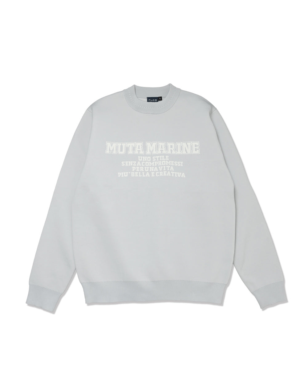 カレッジロゴ ジャガードニット [全2色] – muta Online Store