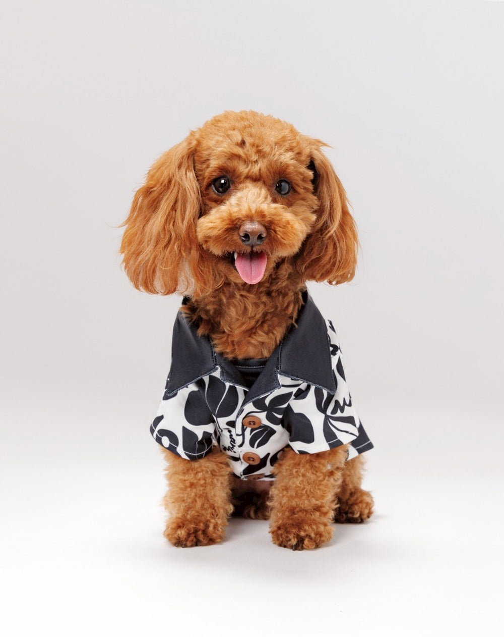 ハンドメイド　カットソー　オーダー小型犬 DOG ALOHA SHIRT [全2色] – muta Online Store