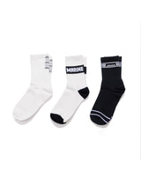 アソートロゴ ソックス 3PACK