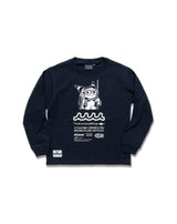 KIDS Kuromi × muta MARINE Fishing ロングスリーブTシャツ [全3色]