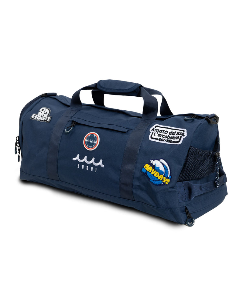 美品／限定品muta MARINE スタンドバッグ ネイビー muta エナメルスタンドキャディバッグ(MARLIN)【ネイビー