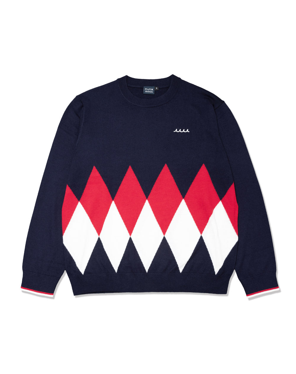 アーガイル クルーネックセーター [全4色] – muta Online Store