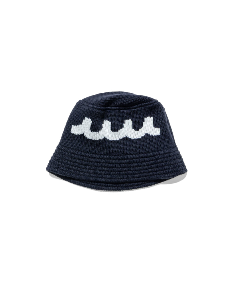 ACANTHUS × muta MARINE Logo Knit Bucket Hat [全4色]