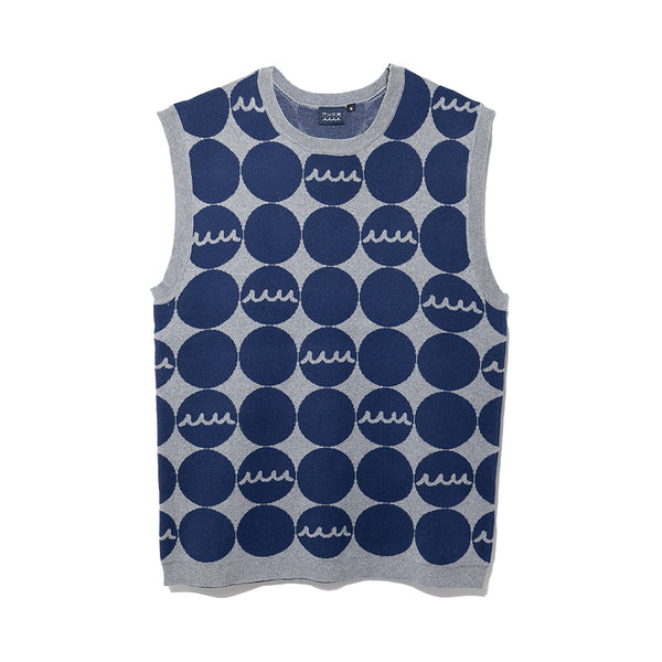 makkoページ Dapper's 3.0㎜ Binder Crew Neck S/S Sweat Flocky Print