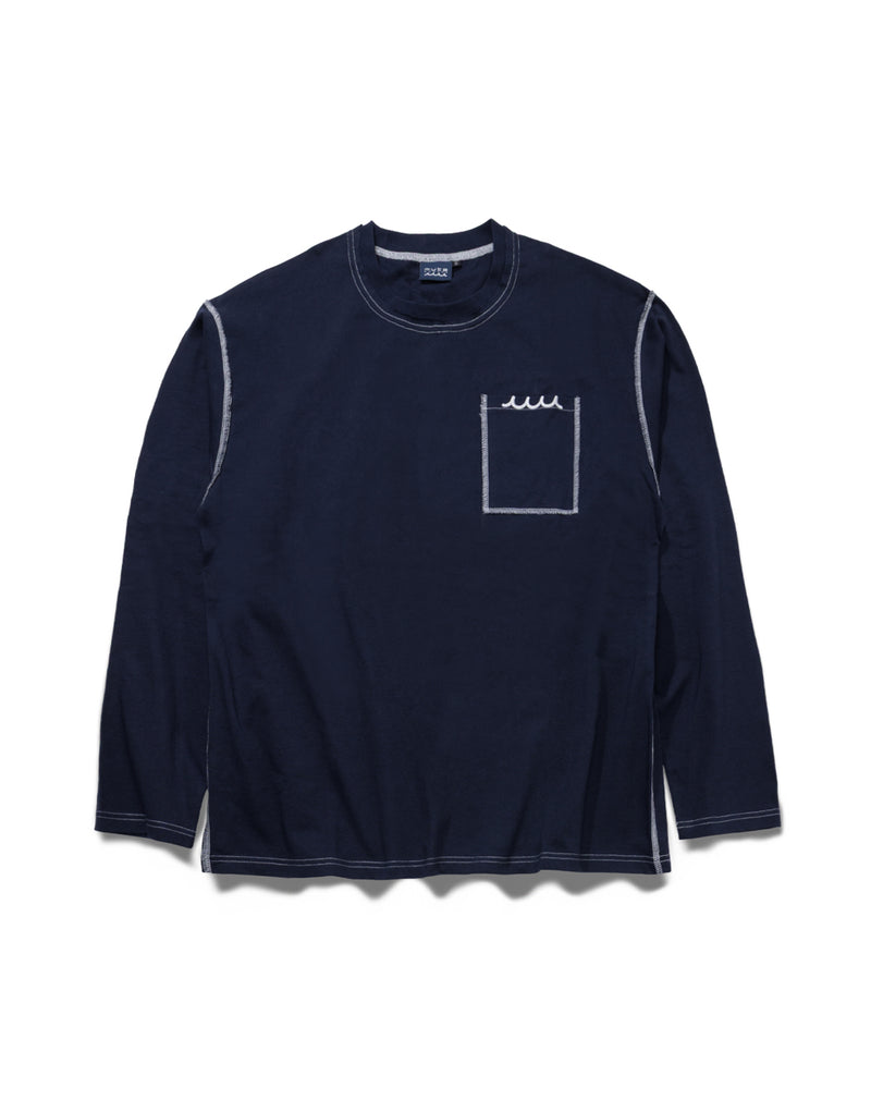 チェーンステッチ ロングスリーブTシャツ [全3色] – muta Online Store