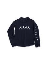 KIDS ラッシュロングスリーブTシャツ (WAVEロゴ) [全3色]