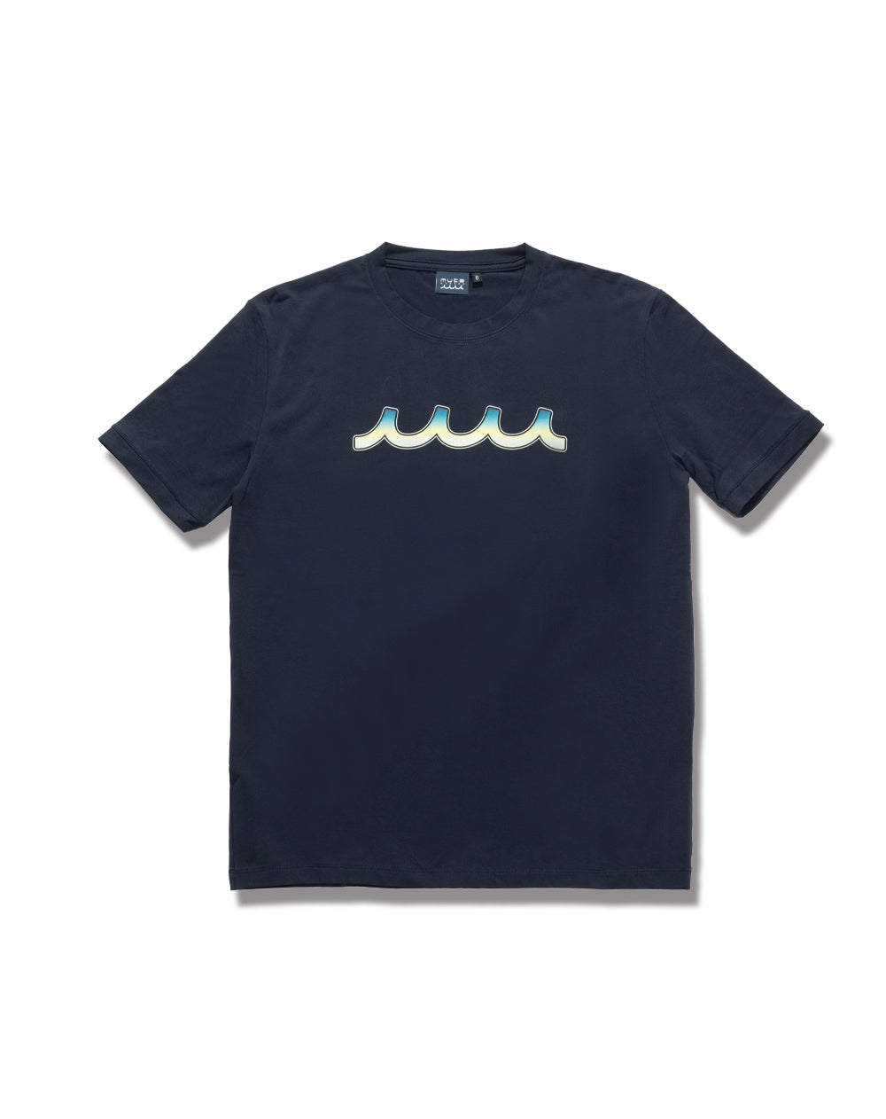muta MARINE グラデーションシャツ メンズ EVENT / WEB 先行］グラデーションロゴ ストレッチTシャツ [全3色
