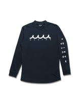ラッシュロングスリーブTシャツ (WAVEロゴ) [全3色]