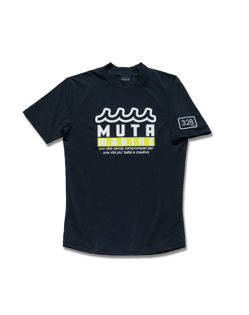 【超レア・即完売品】muta MARINE バックマルチロゴ ラッシュTシャツ ラッシュTシャツ (BIGロゴ) [全3色] – muta Online Store