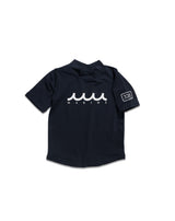 KIDS ラッシュTシャツ (WAVEロゴ) [全3色]