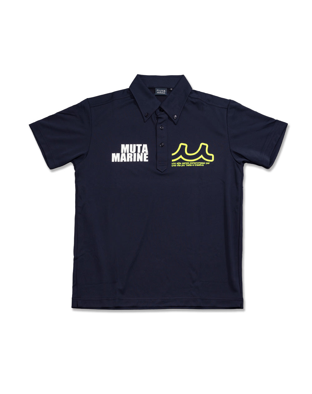 【定価2.5万】muta MARINE ラインロゴ ポロシャツ ボックスロゴ ポロシャツ [全3色] – muta Online Store