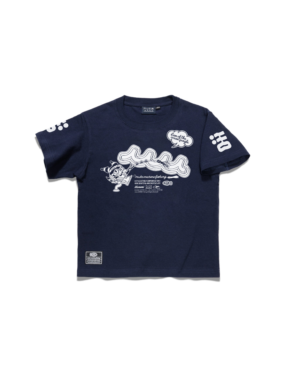 Kuromi × muta MARINE Fishing コットンTシャツ [全3色] (KIDS) – muta