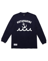 ACANTHUS × muta MARINE Anchor Logo L/S Tee [全3色]