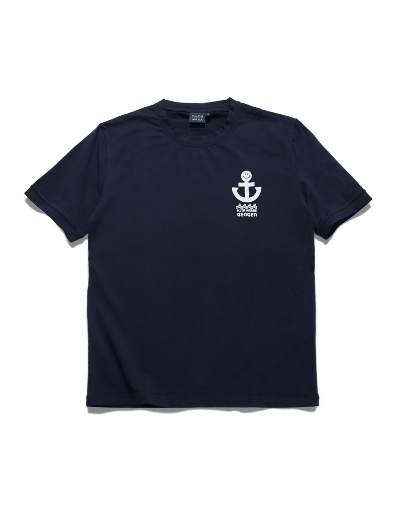 muta ネイビー シャツ MARINE EVENT /WEB限定］GENGEN × muta MARINE ストレッチTシャツ [全2色