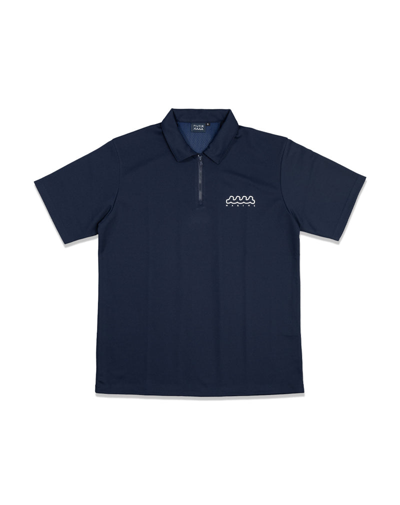 ハーフジップ ポロシャツ [全3色] – muta Online Store