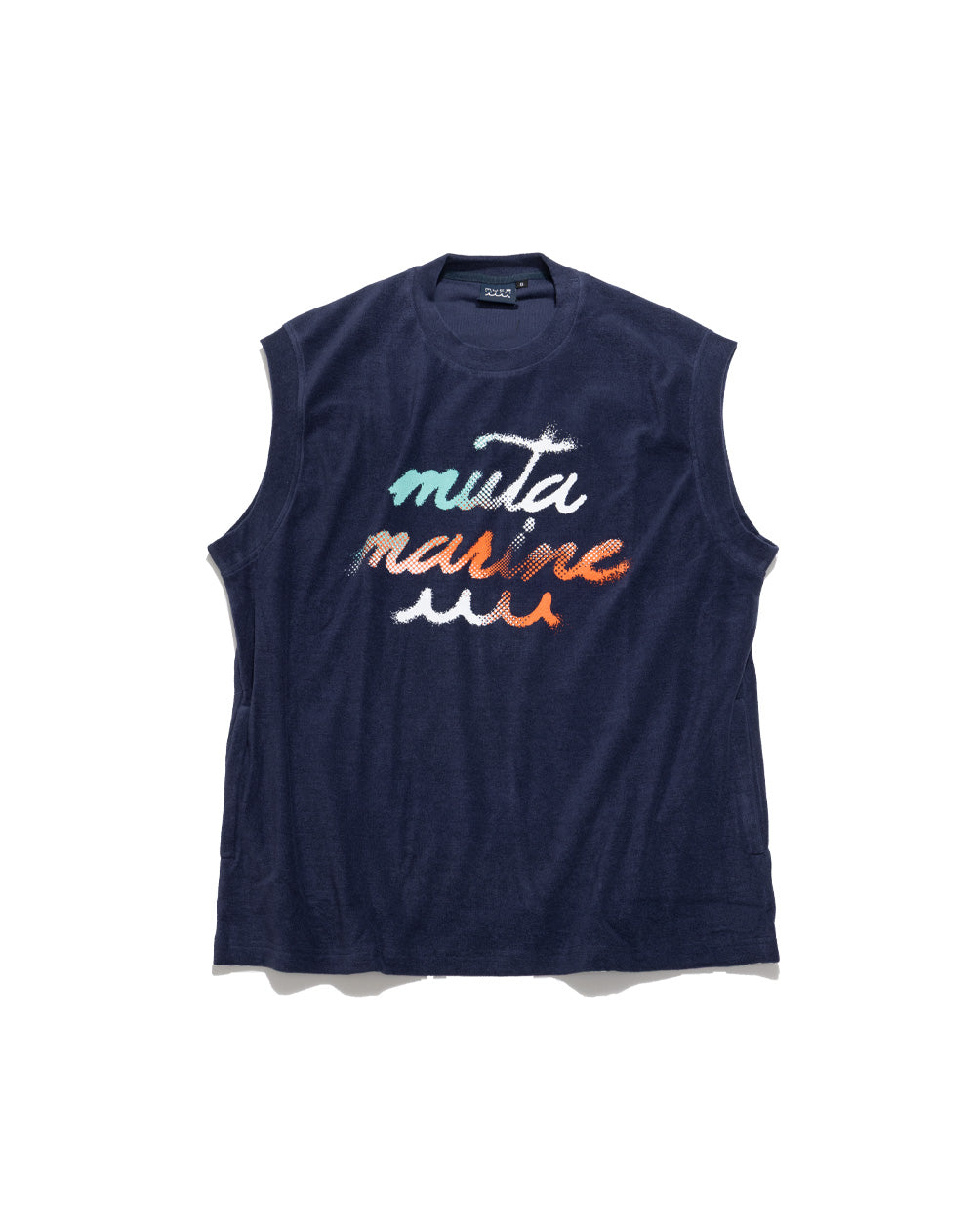 完売 Safari × muta MARINE パイルノースリーブタンクトップ WEB限定］Safari × muta MARINE パイル タンクトップ [全4色