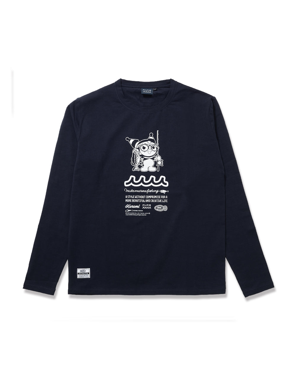 Kuromi × muta MARINE Fishing ストレッチロングスリーブTシャツ [全3