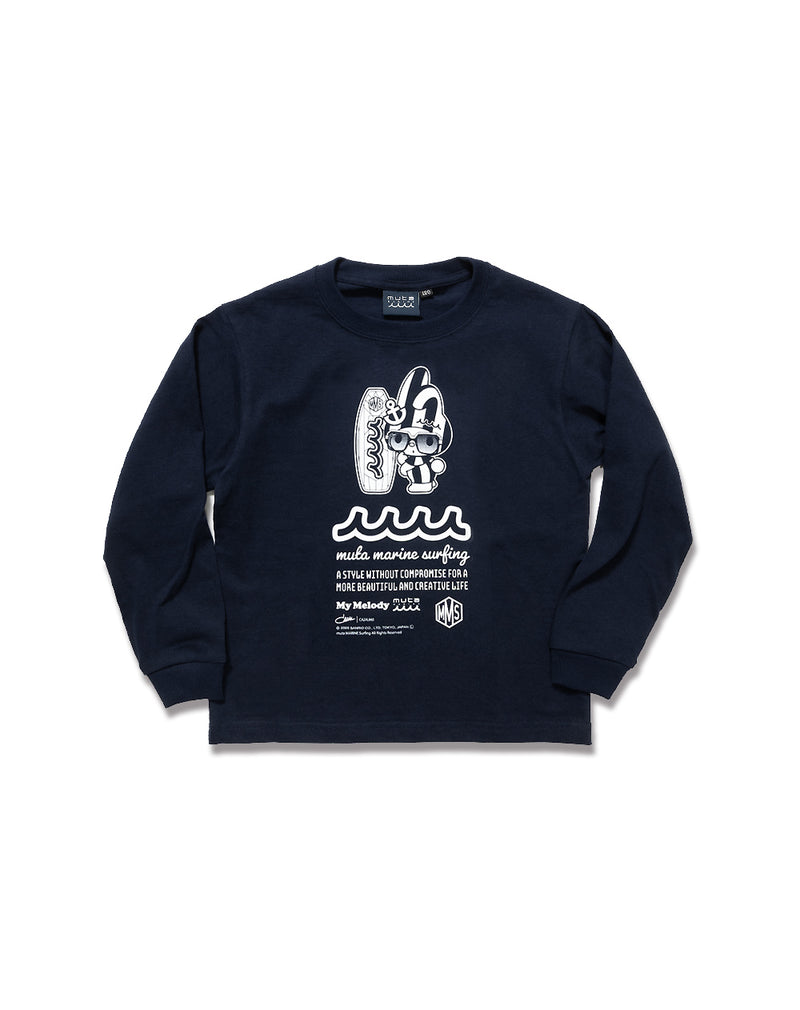 My Melody × muta MARINE SURFING コットンロングスリーブTシャツ [全3