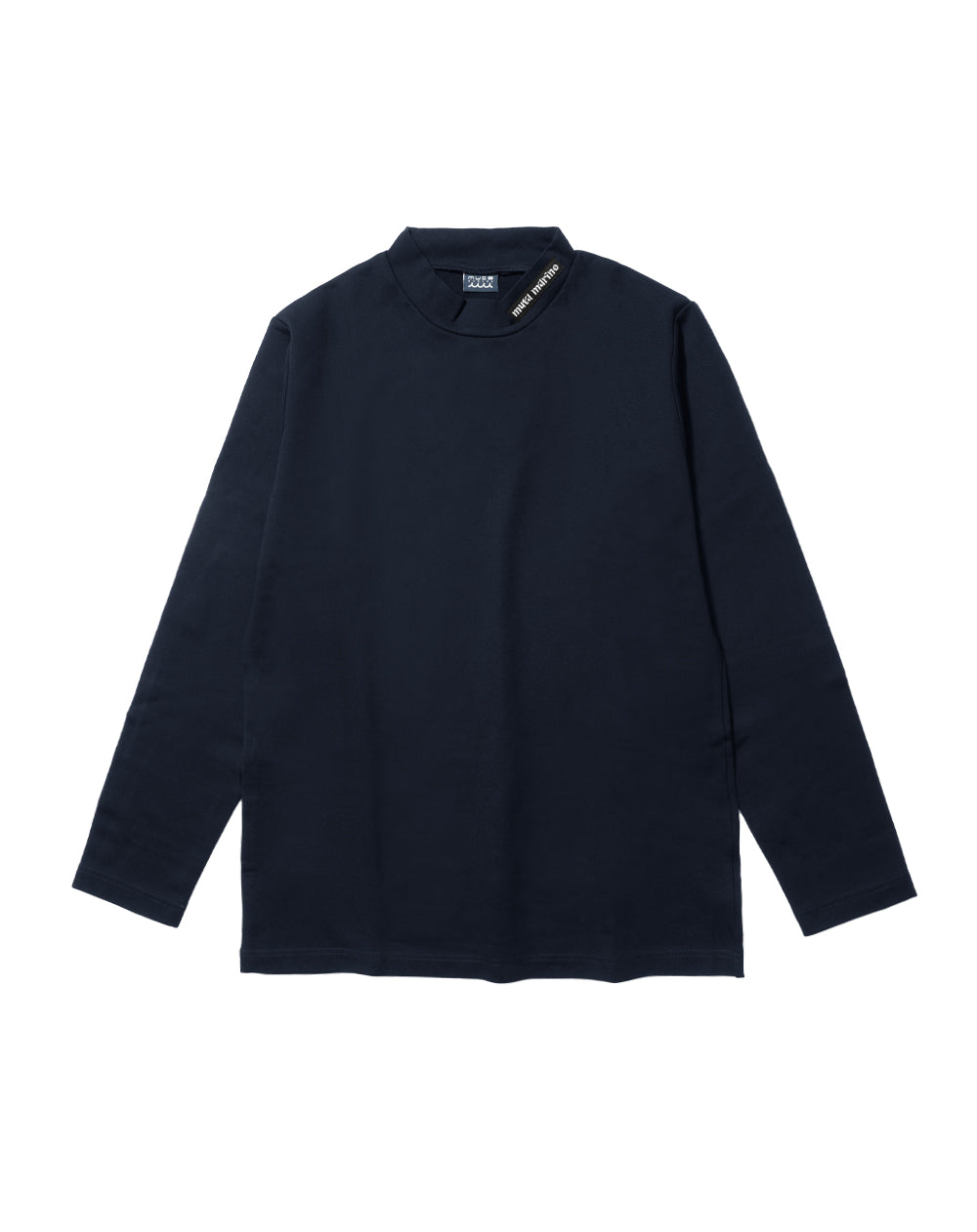 スクエアロゴモックネックシャツ ランダムロゴ モックネックシャツ [全3色] – muta Online Store